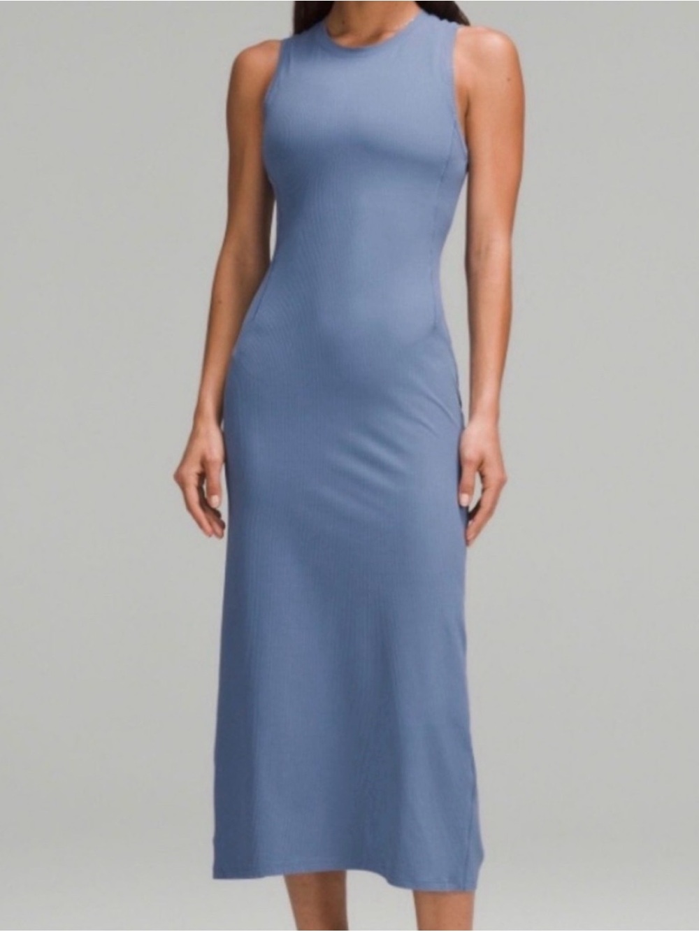 Lululemon All Aligned Ribbed Midi Dress NWT
